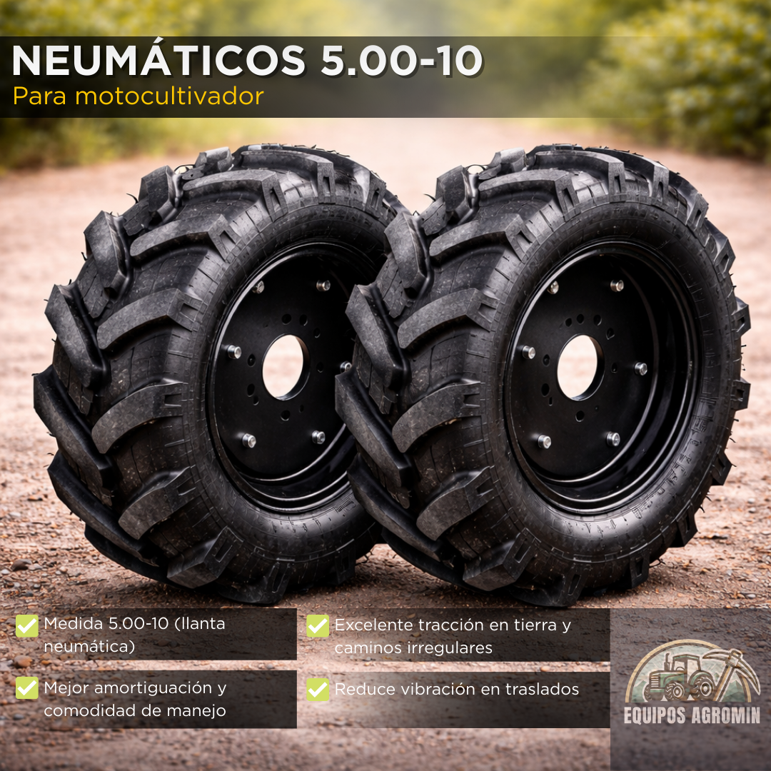 MOTOCULTIVADOR 14 HP FULL (Eléctrico + Kit Completo)