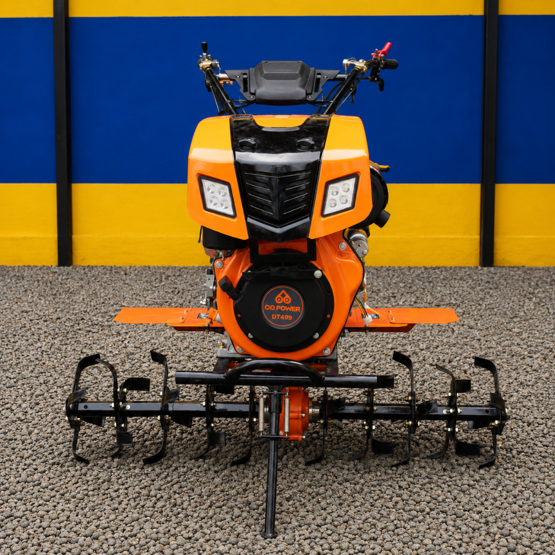 Motocultivador 14 HP Pro (Eléctrico + Kit Accesorios)