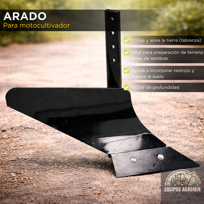 MOTOCULTIVADOR 14 HP FULL (Eléctrico + Kit Completo)