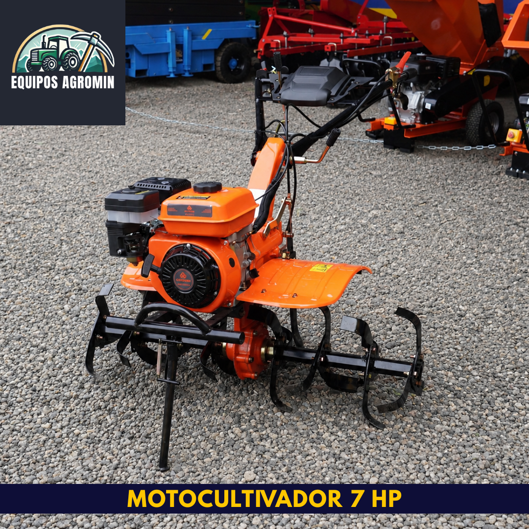 Motocultivador Bencinero 7 HP (Básico – Manual)