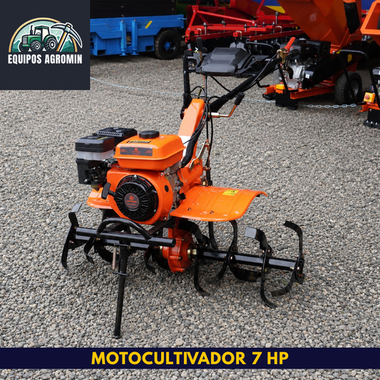 Motocultivador Bencinero 7 HP (Básico – Manual)