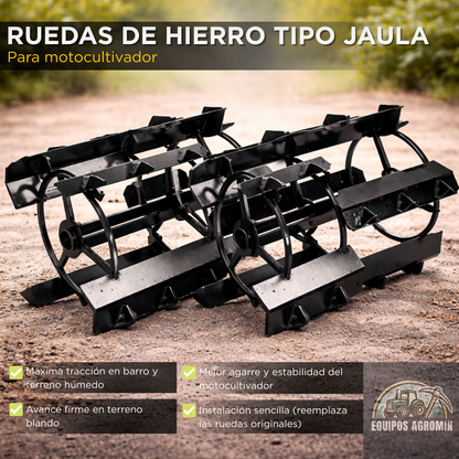 MOTOCULTIVADOR 14 HP FULL (Eléctrico + Kit Completo)