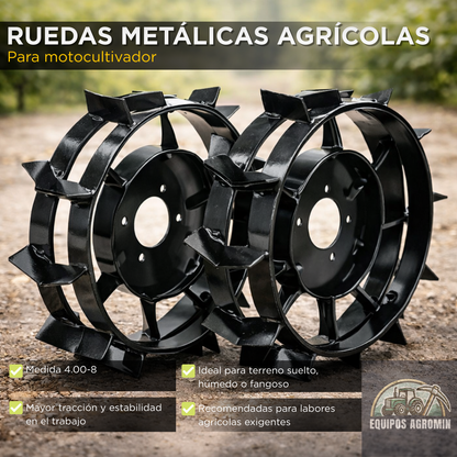 MOTOCULTIVADOR 14 HP FULL (Eléctrico + Kit Completo)