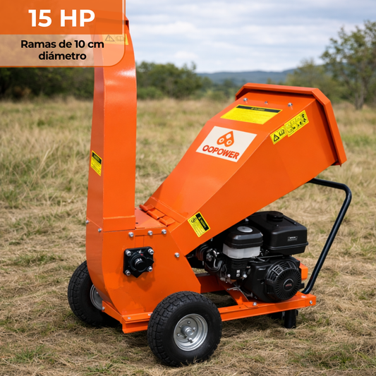 Chipeador Bencinero 15 HP